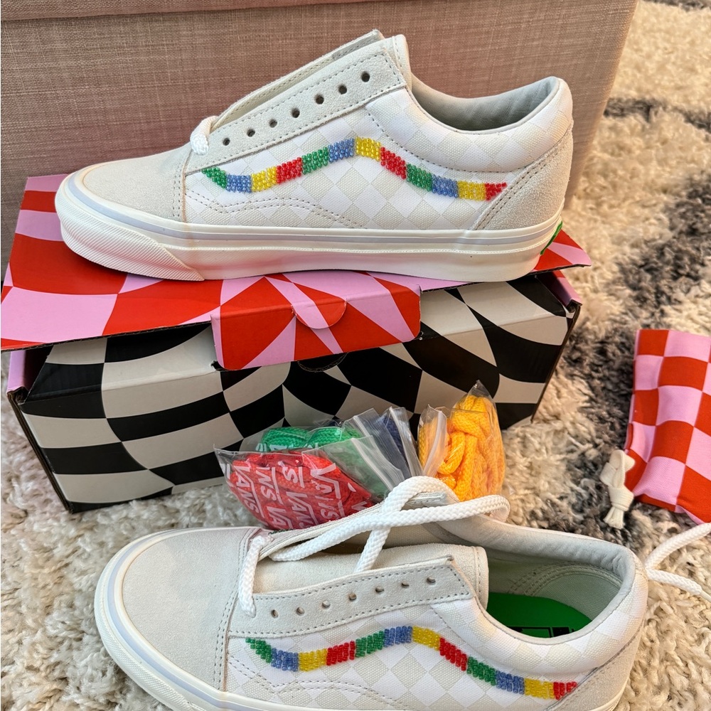Gucci Vans Vault Og Old Skool Rainbow Sneakers Shoes Size
US M7 W8.5